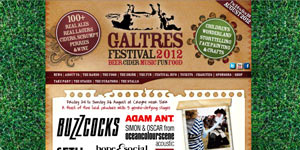 Galtres Festival - Webdesign und Branding